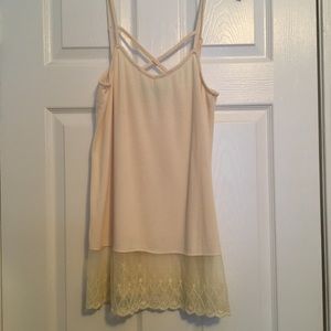 Filly Flair Boutique-long lacy tank
